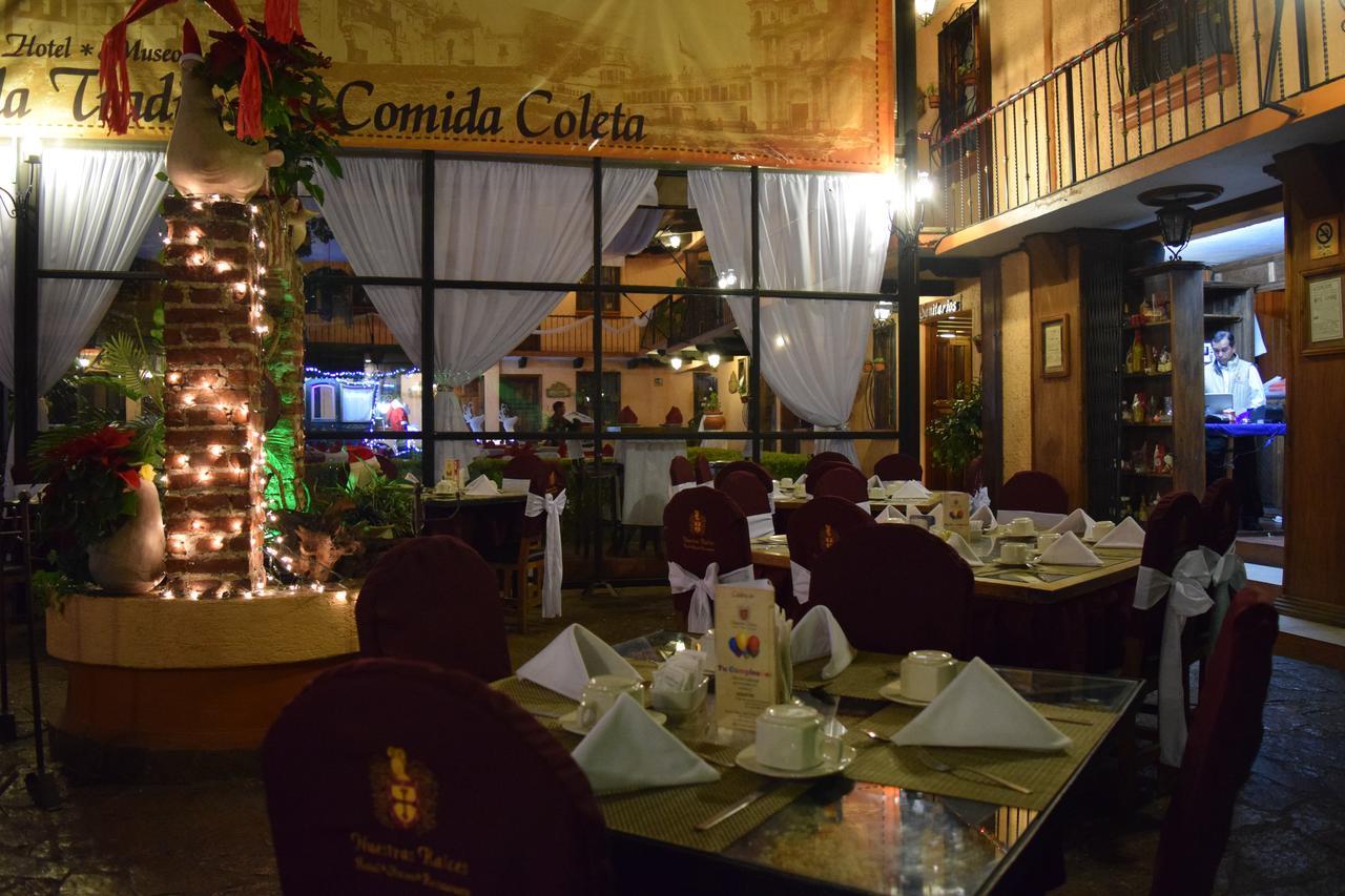 Nuestras Raices Hotel - Museo - Restaurante San Cristóbal de Las Casas Exteriér fotografie